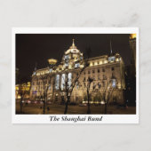 The Shanghai Bund, China Briefkaart (Voorkant)