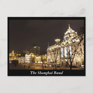 The Shanghai Bund, China Briefkaart