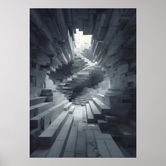 The Shape of Collapsed Steps × The Shape of Layere Poster (Voorkant)