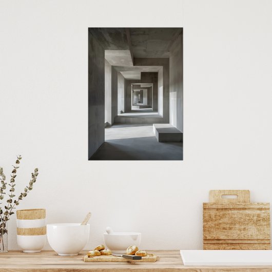 The Shape of Endless Frames × The Shape of Splinte Poster (Keuken)