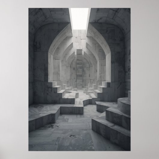 The Shape of Hollow Arches × The Shape of Fragment Poster (Voorkant)