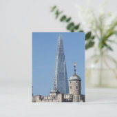 The Shard and Tower of London Briefkaart (Staand voorkant)