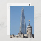 The Shard and Tower of London Briefkaart (Voorkant / Achterkant)