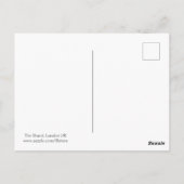 The Shard at dusk, London UK Briefkaart (Achterkant)