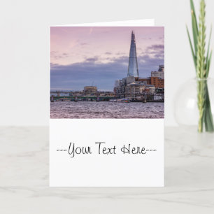 The Shard in the Evening, Londen Verenigd Koninkri Kaart