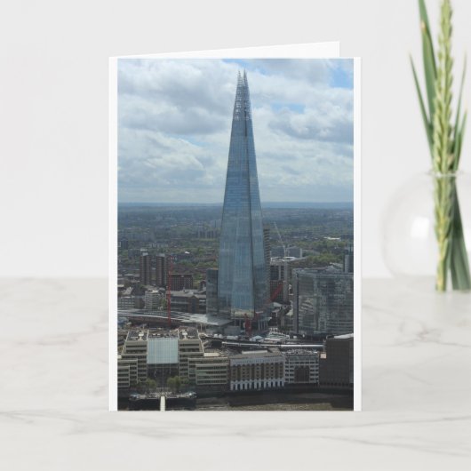 The Shard, Londen Kaart (Voorkant)