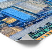 The Shard, London UK Poster (Hoek)