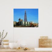 The Shard of Glass in Londen Poster (Keuken)