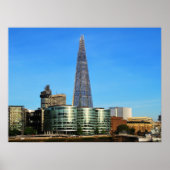 The Shard of Glass in Londen Poster (Voorkant)