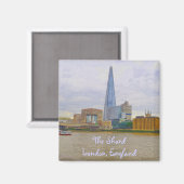 The Shard, Thames River, Londen, Engeland Magneet (Voorkant / Achterkant)