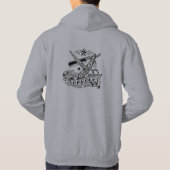The Sharp Edge | Old-School Kapperszaak Flash Graf Hoodie (Achterkant)