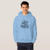 The Sharp Edge | Old-School Kapperszaak Flash Graf Hoodie (Voorkant volledig)