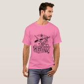 The Sharp Edge | Old-School Kapperszaak Flash Graf T-shirt (Voorkant volledig)