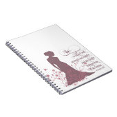 The "she is Clothed in Sterth and Dignity" Journal Notitieboek (Rechterzijde)