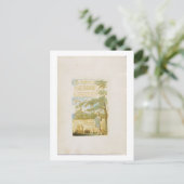 "The Shepherd", bord 15 uit "Sangen of Innocence" Briefkaart (Staand voorkant)