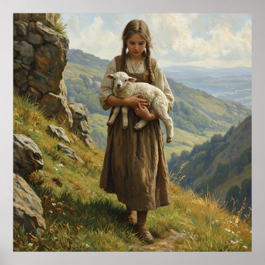 The Shepherd Girl Poster (Voorkant)