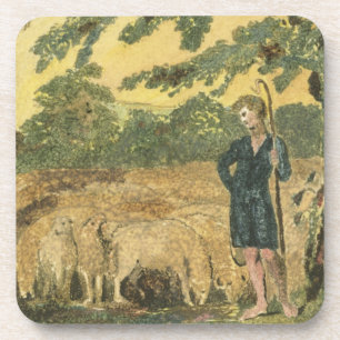 The Shepherd, van 'Sangen of Innocence', 1789 (kol Drankjes Onderzetter