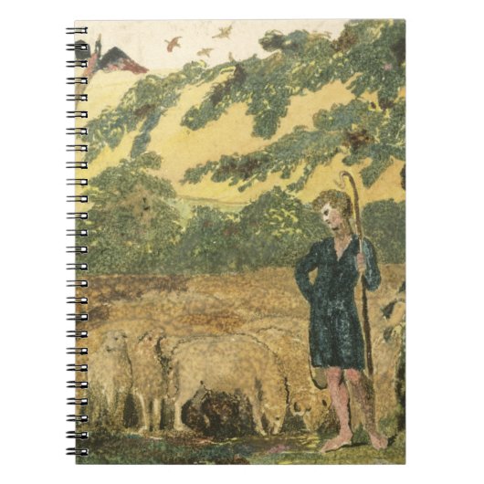 The Shepherd, van 'Sangen of Innocence', 1789 (kol Notitieboek (Voorkant)