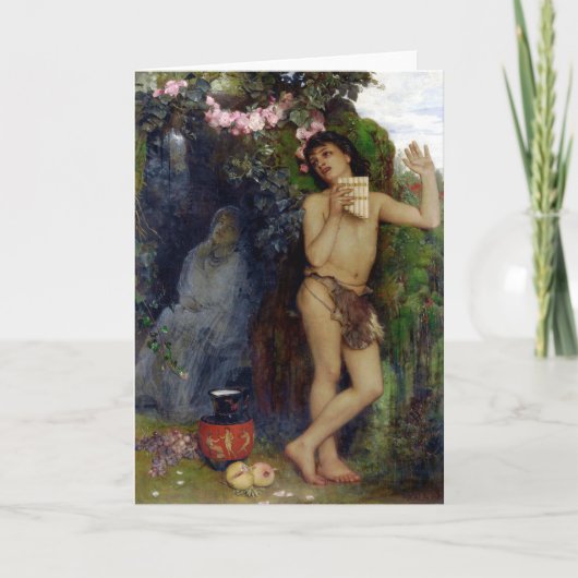 The Shepherd's Lament Fine Art Greetings Card Kaart (Voorkant)