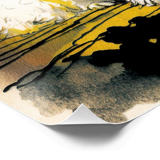 The Shih Tzu Dog - Composition 009 Perfect Poster (Hoek)