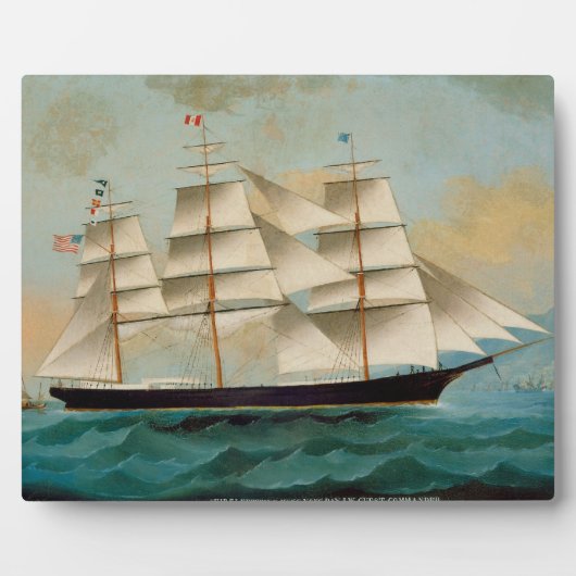 The Ship Fleetwing, Hong Kong Bay Fotoplaat (Voorkant)