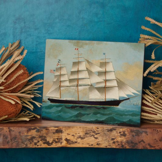 The Ship Fleetwing, Hong Kong Bay Fotoplaat (Zijkant)