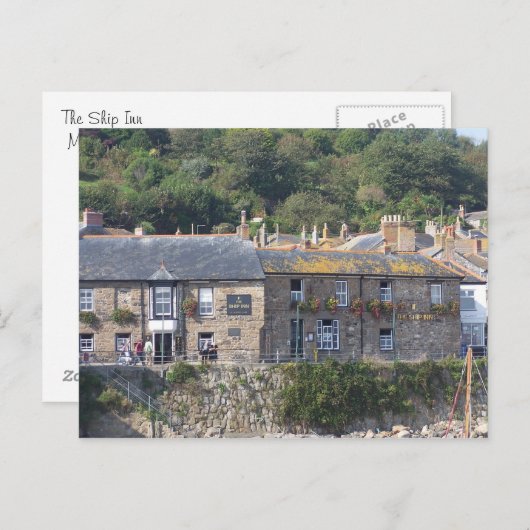 The Ship Inn Mousehole Briefkaart (Voorkant / Achterkant)