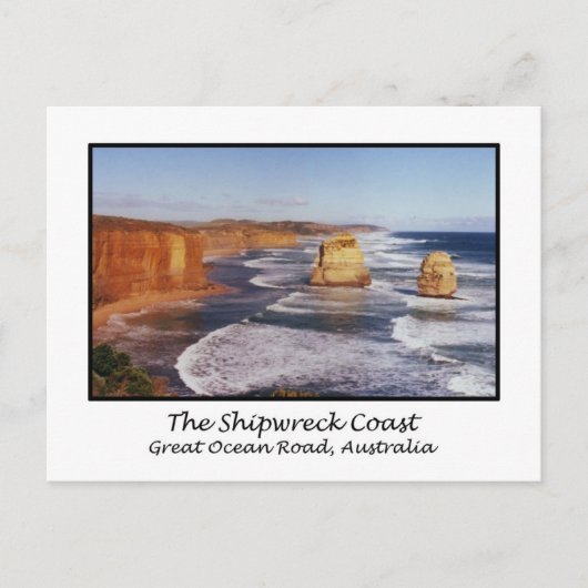 The Shipwreck Coast, Great Ocean Road, Australië Briefkaart (Voorkant)