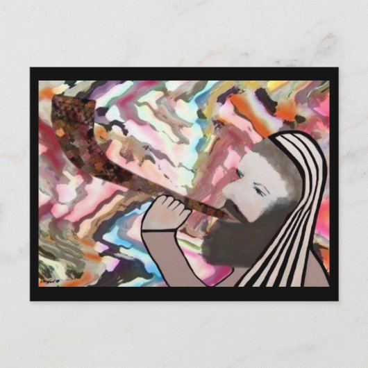 The Shofar Blast Briefkaart (Voorkant)