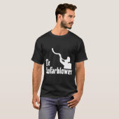 The Shofar Blower Rosh Hashanah Rabbi Temple Jewis T-shirt (Voorkant volledig)