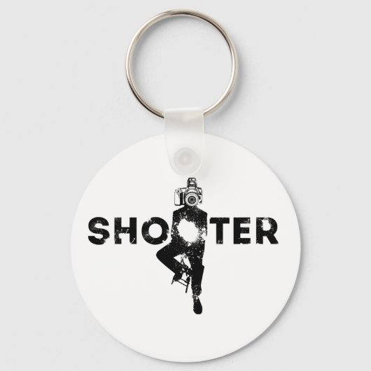 The Shooter - Fotograaf Sleutelhanger (Voorkant)