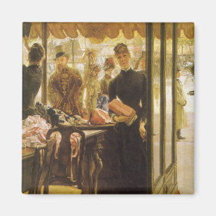 The Shop Girl van James Tissot, Victoriaanse Schon Magneet