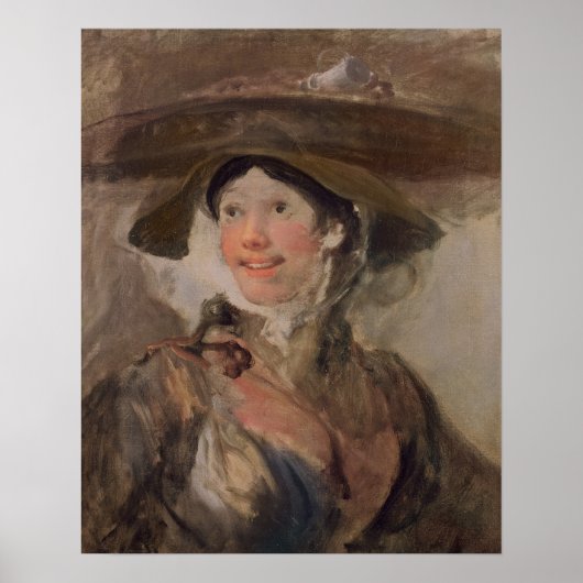 The Shrimp Girl, c.1745 Poster (Voorkant)