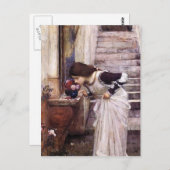 The Shrine by John William Waterhouse Briefkaart (Voorkant / Achterkant)