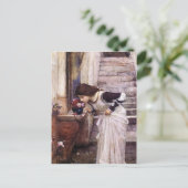 The Shrine by John William Waterhouse Briefkaart (Staand voorkant)