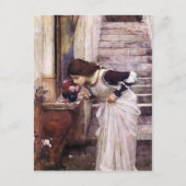 The Shrine by John William Waterhouse Briefkaart (Voorkant)