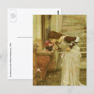 The Shrine by John William Waterhouse Briefkaart