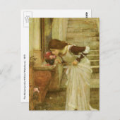 The Shrine by John William Waterhouse Briefkaart (Voorkant / Achterkant)
