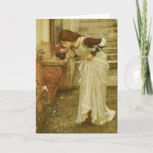 The Shrine by John William Waterhouse Kaart