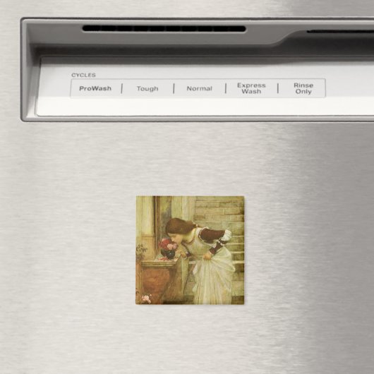 The Shrine by John William Waterhouse Magneet (Insitu (Vaatwasser))