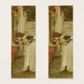 The Shrine by John William Waterhouse Mini Visitekaartjes (Voorkant /achterkant)