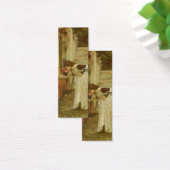 The Shrine by John William Waterhouse Mini Visitekaartjes (Bureau)