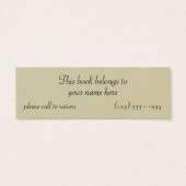 The Shrine by John William Waterhouse Mini Visitekaartjes (Achterkant)