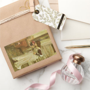 The Shrine by John William Waterhouse Rechthoekige Sticker