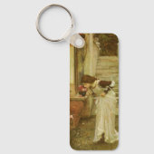 The Shrine by John William Waterhouse Sleutelhanger (Voorkant)