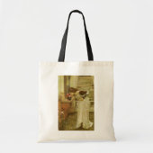 The Shrine by John William Waterhouse Tote Bag (Voorkant)
