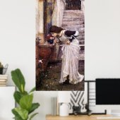 The Shrine, door John William Waterhouse - 1895 Poster (Thuiskantoor)