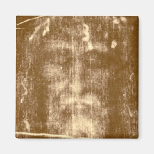 The Shroud of Turin (face of Jesus) Magnet (Voorkant)