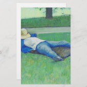The Siesta (door Gustave Caillebotte) Briefpapier (Voorkant / Achterkant)