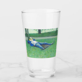 The Siesta (door Gustave Caillebotte) Glas